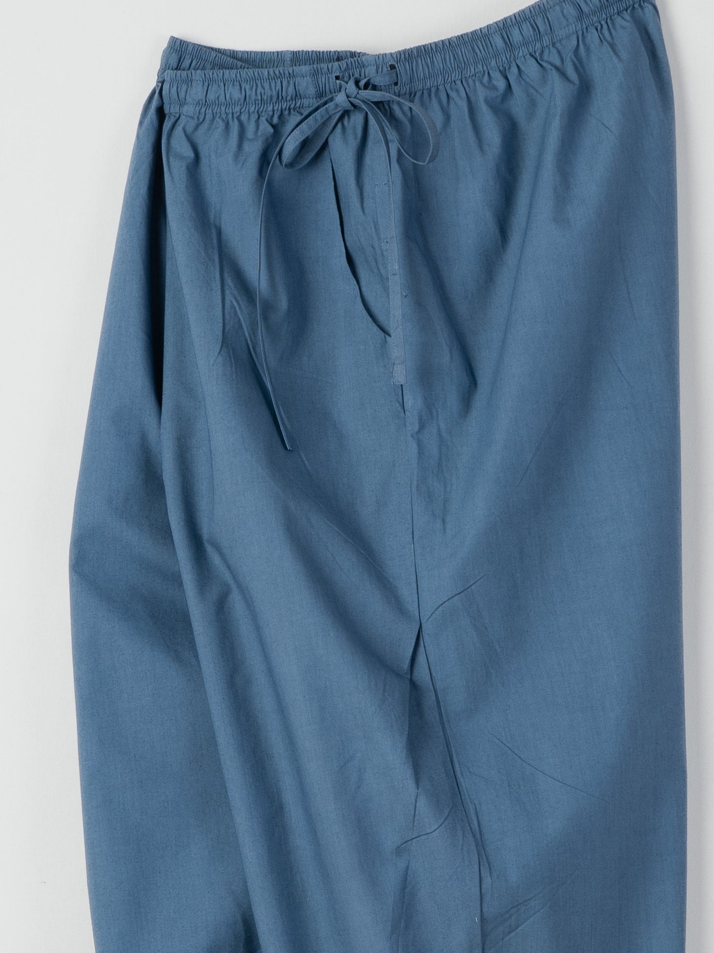 BLUE TUCK PANT