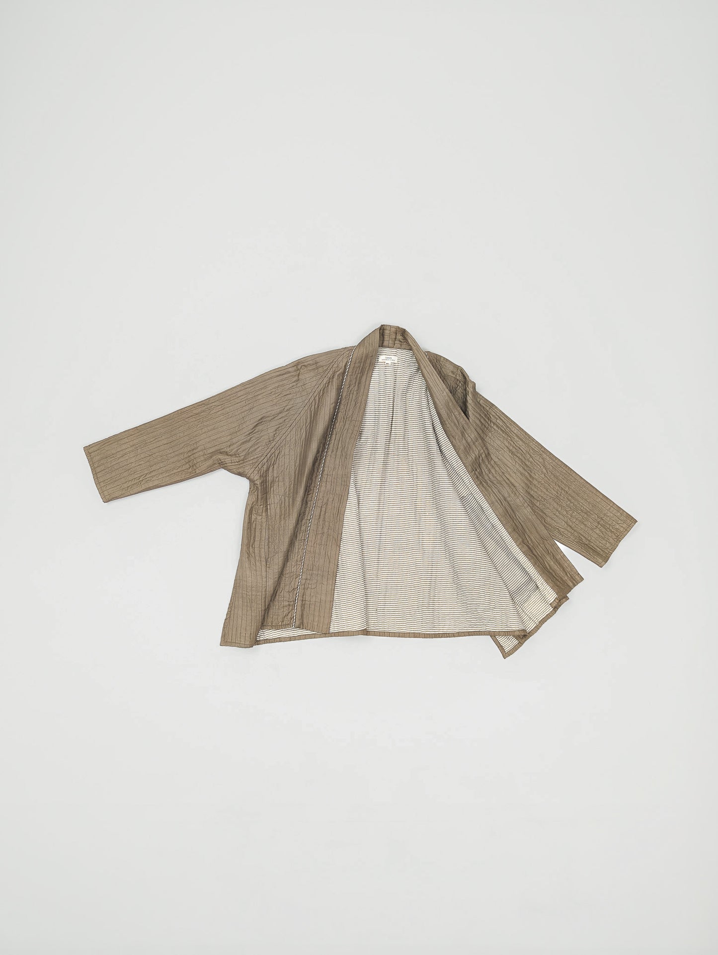 BEIGE QUILTED JACKET