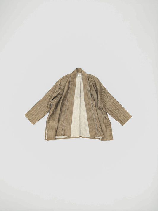BEIGE QUILTED JACKET