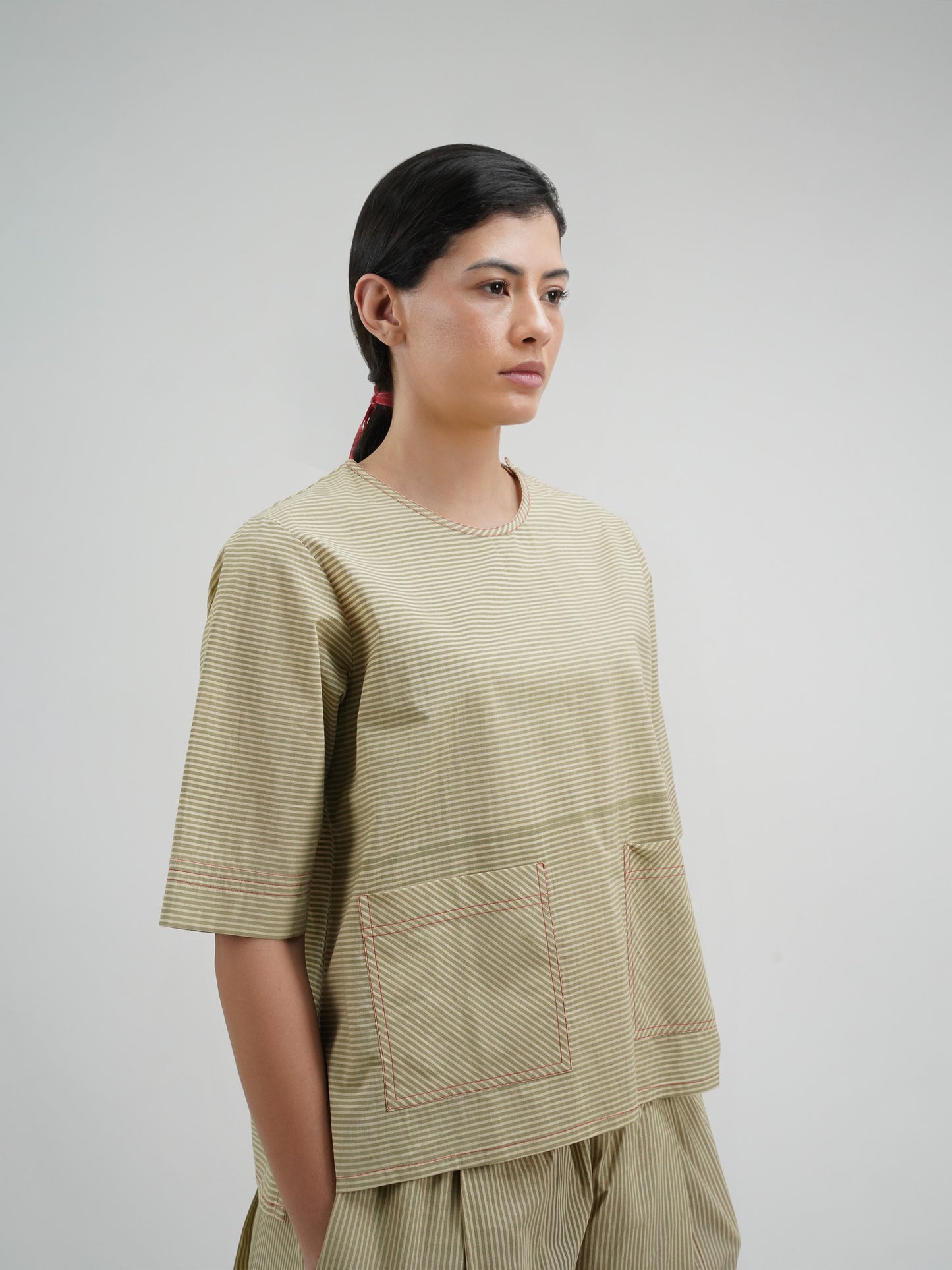 BEIGE TEE TOP