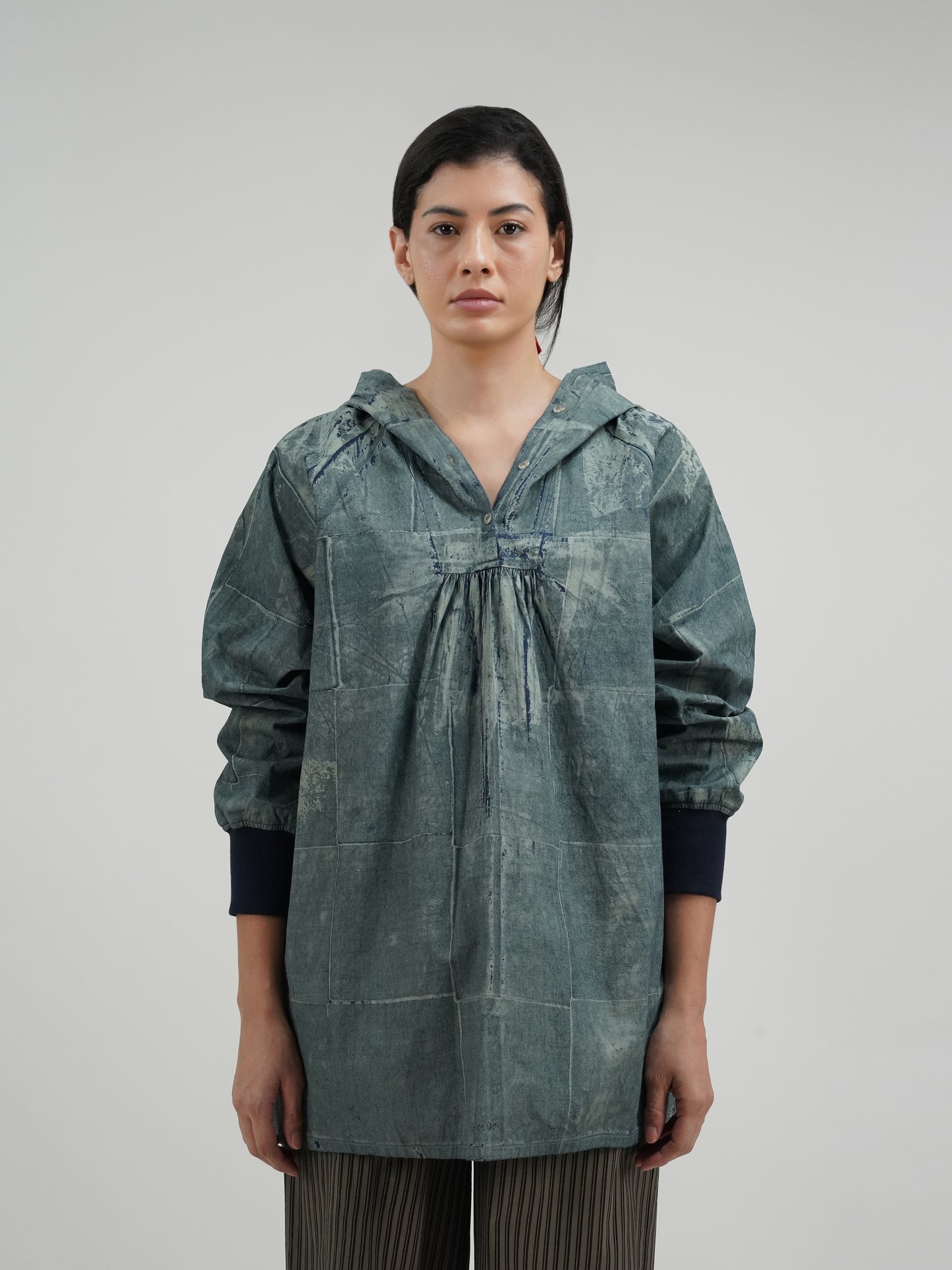 DENIM HOODIE