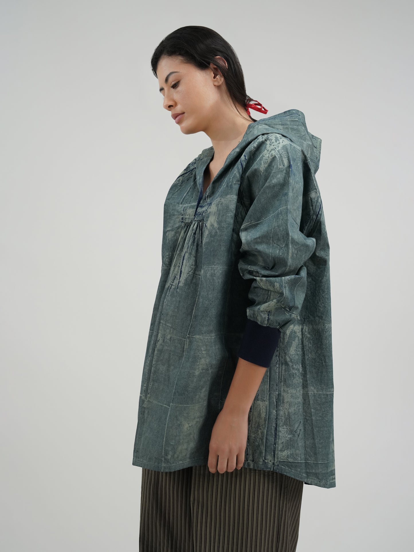 DENIM HOODIE