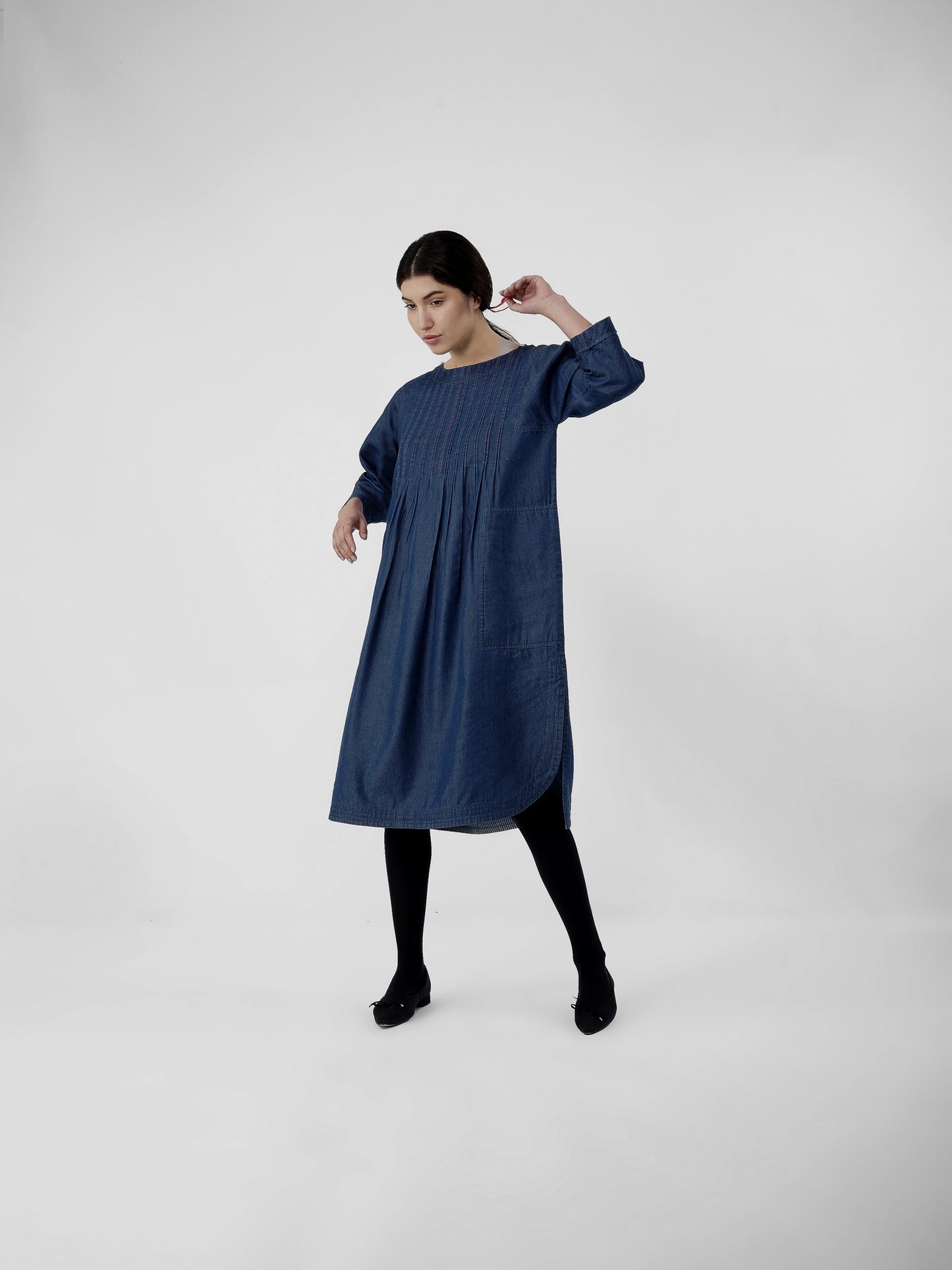 DENIM U DRESS