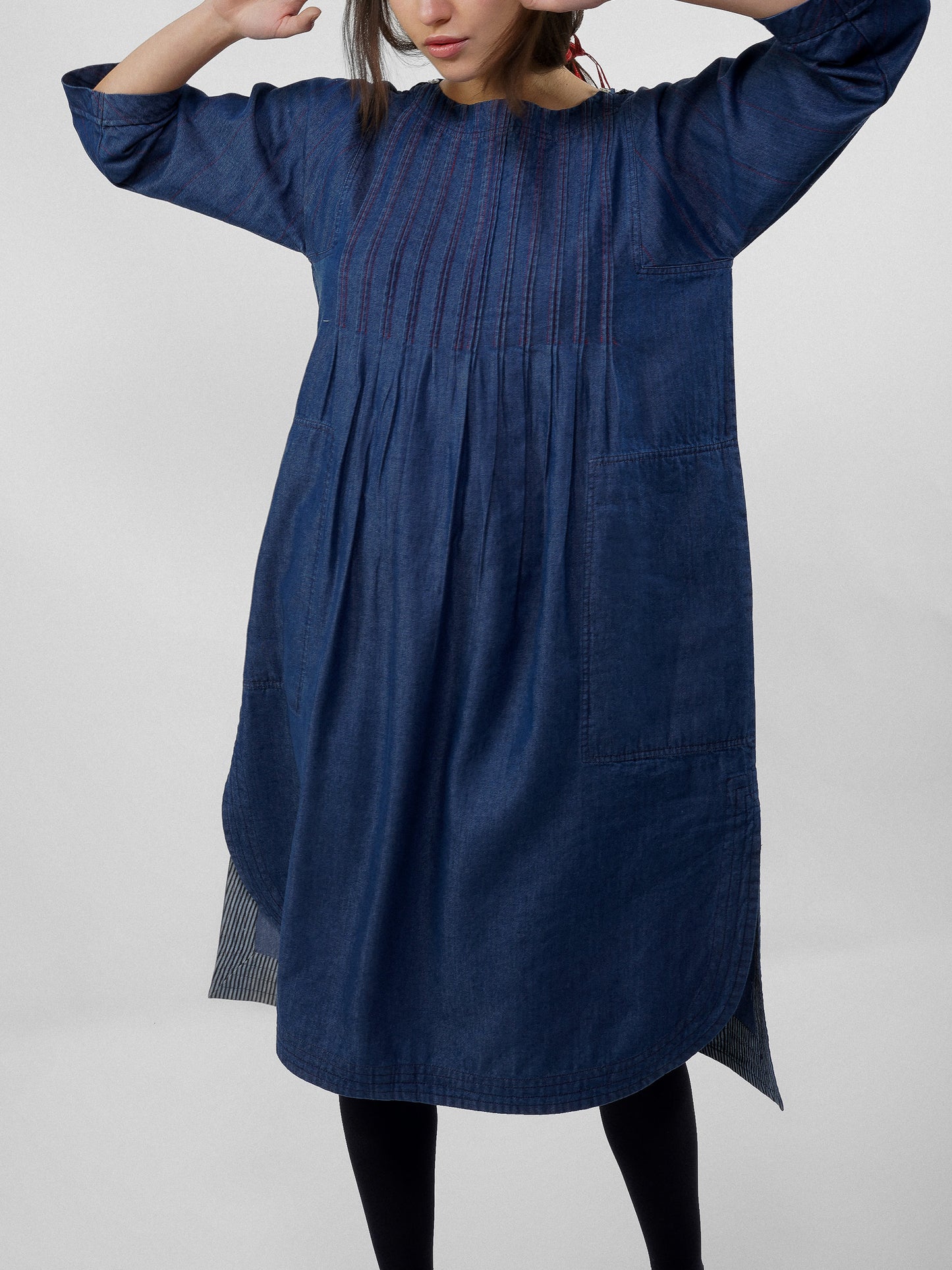 DENIM U DRESS