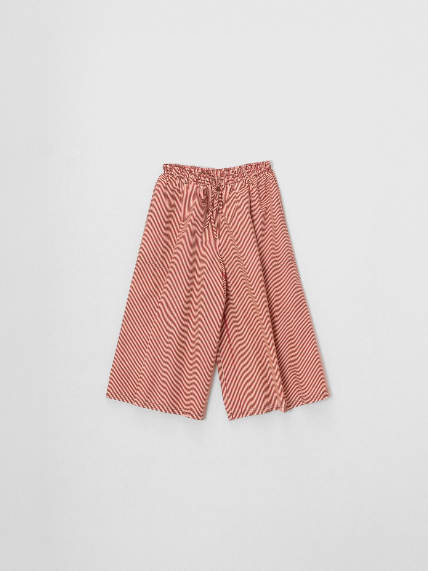 RED STRIPE WIDE PANTS