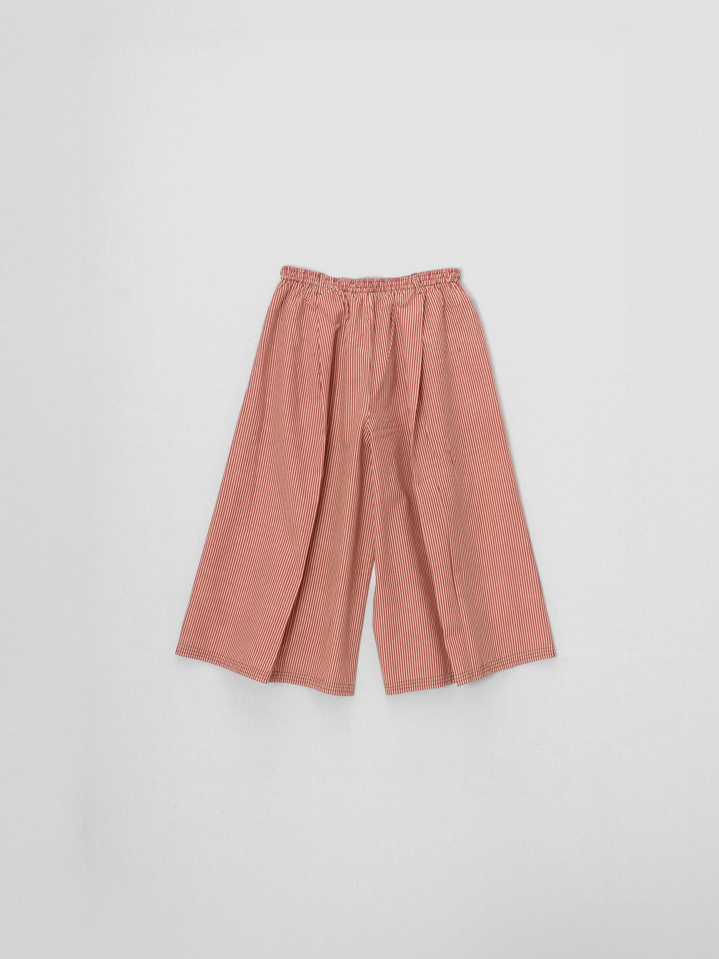 RED STRIPE WIDE PANTS