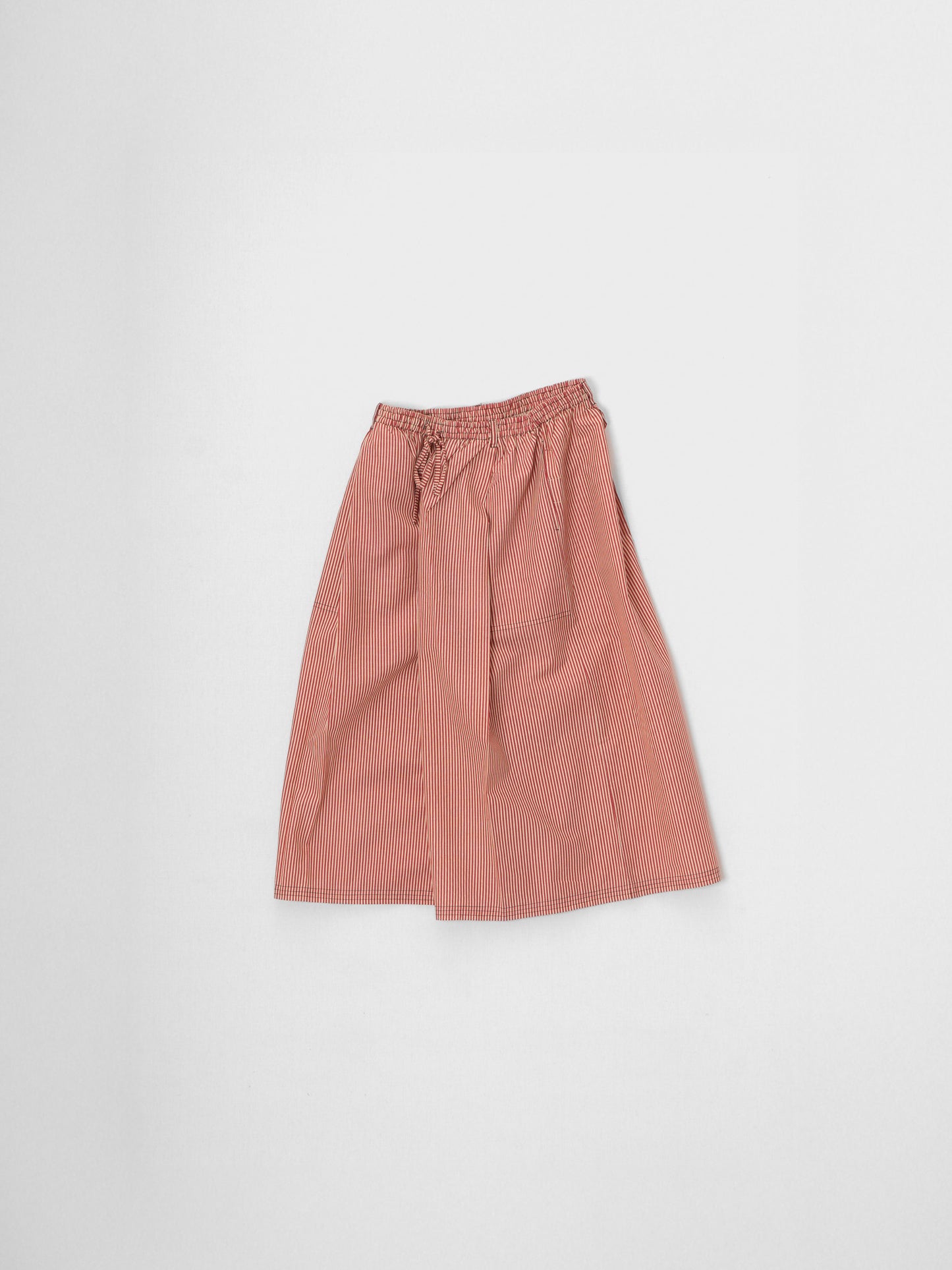 RED STRIPE WIDE PANTS