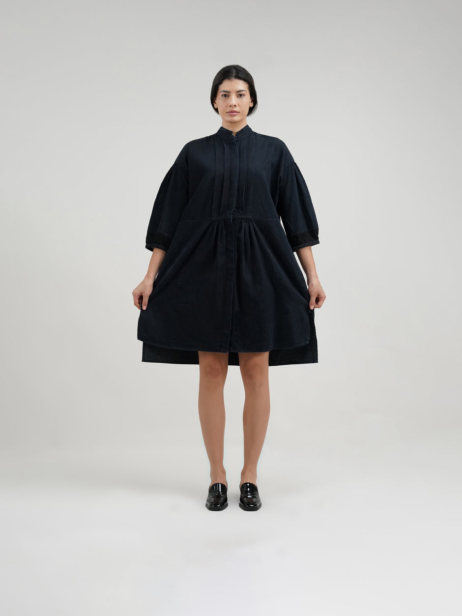 BLACKISH SMOCK