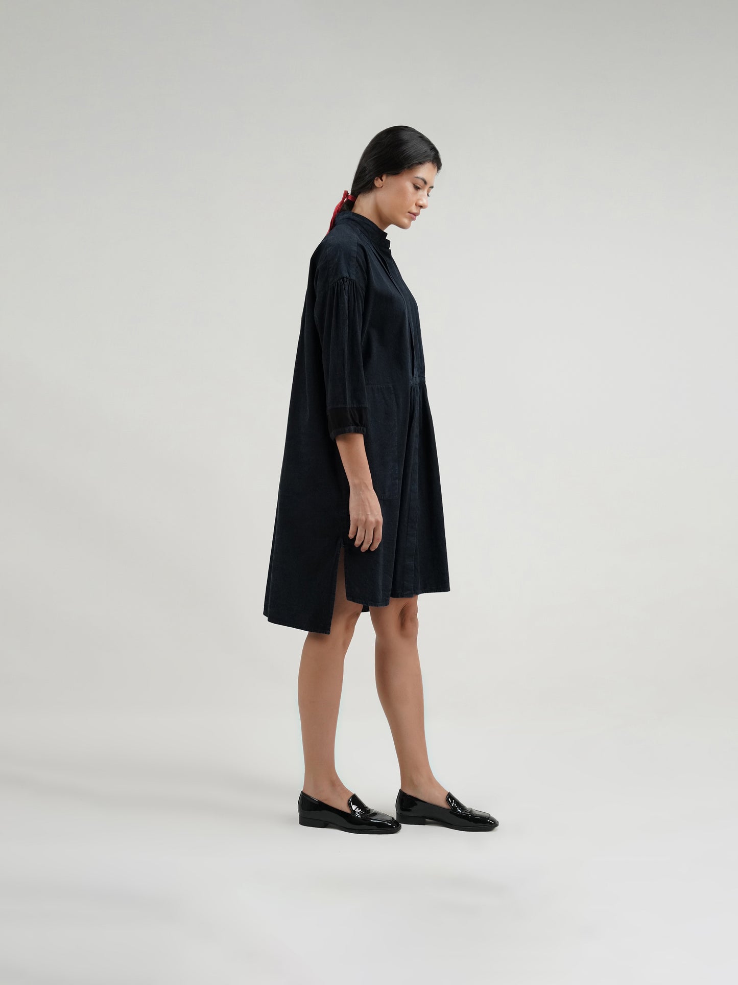 BLACKISH SMOCK