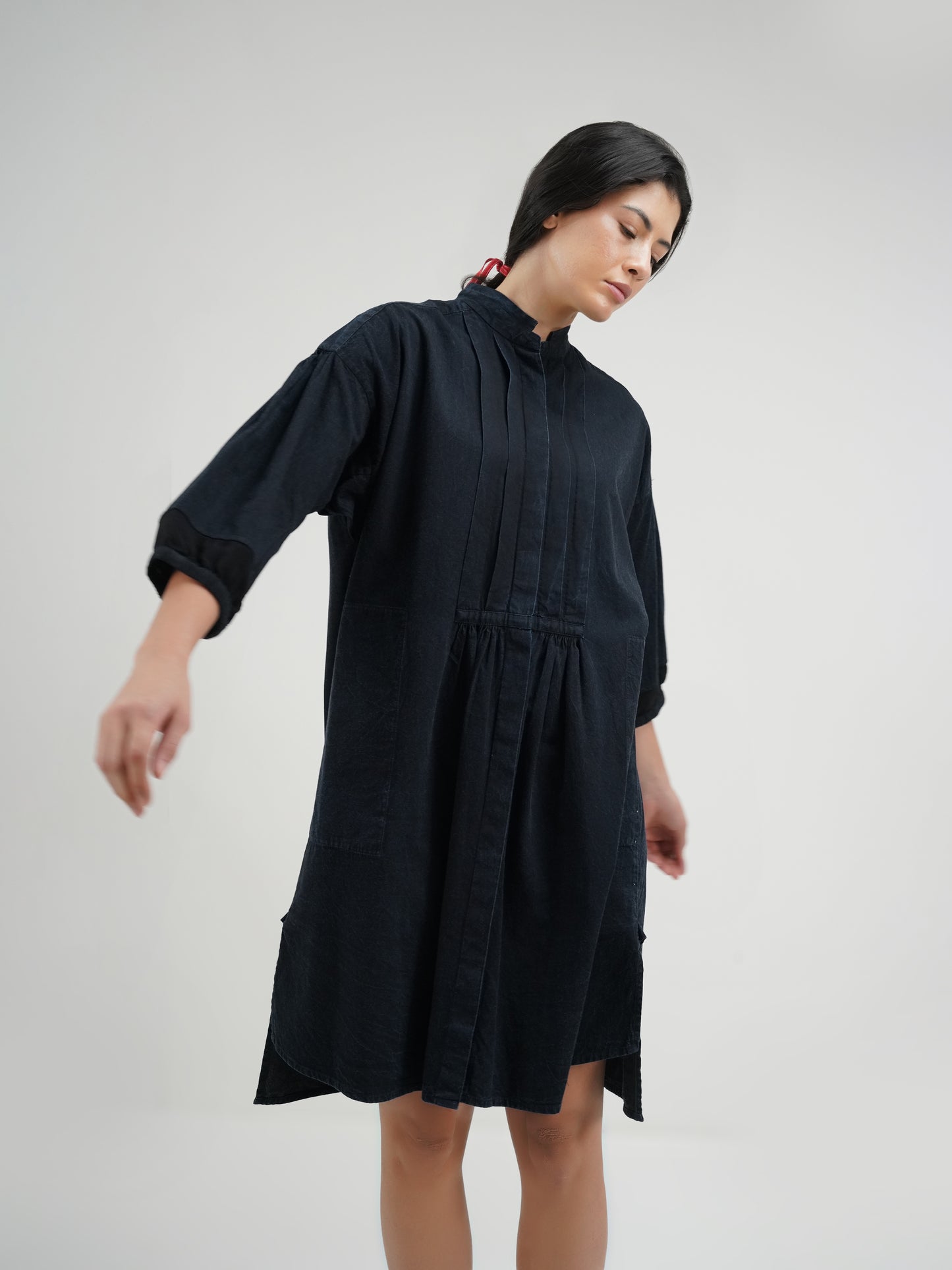 BLACKISH SMOCK