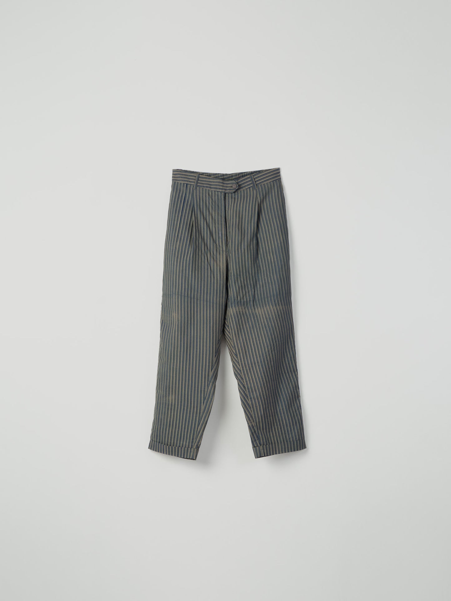 NAVY WITH GREY STRIPE PANT
