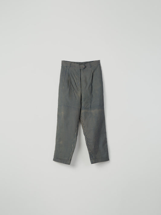 NAVY WITH GREY STRIPE PANT
