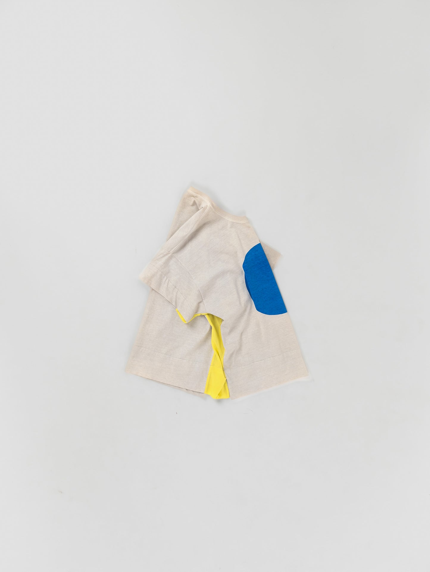 PALE GREY DISQ T-SHIRT