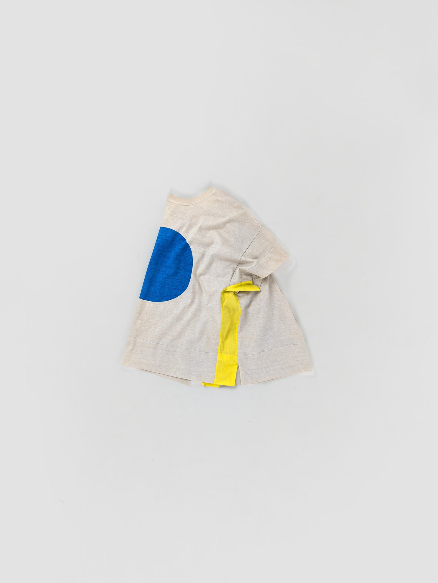 PALE GREY DISQ T-SHIRT