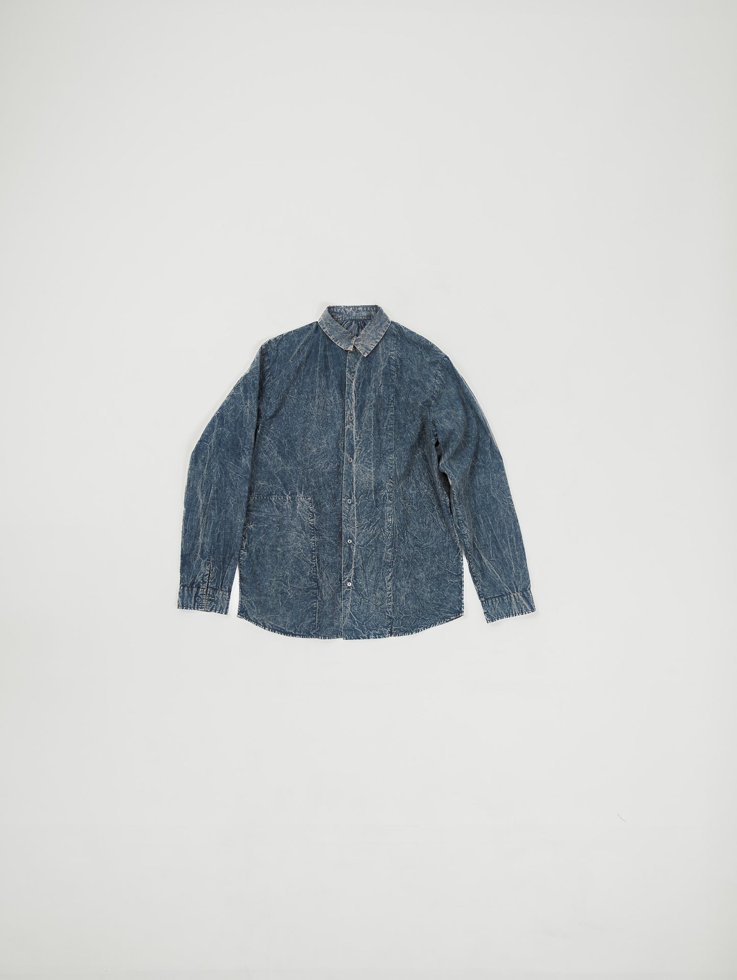 WASHED COLLARED SHIRT
