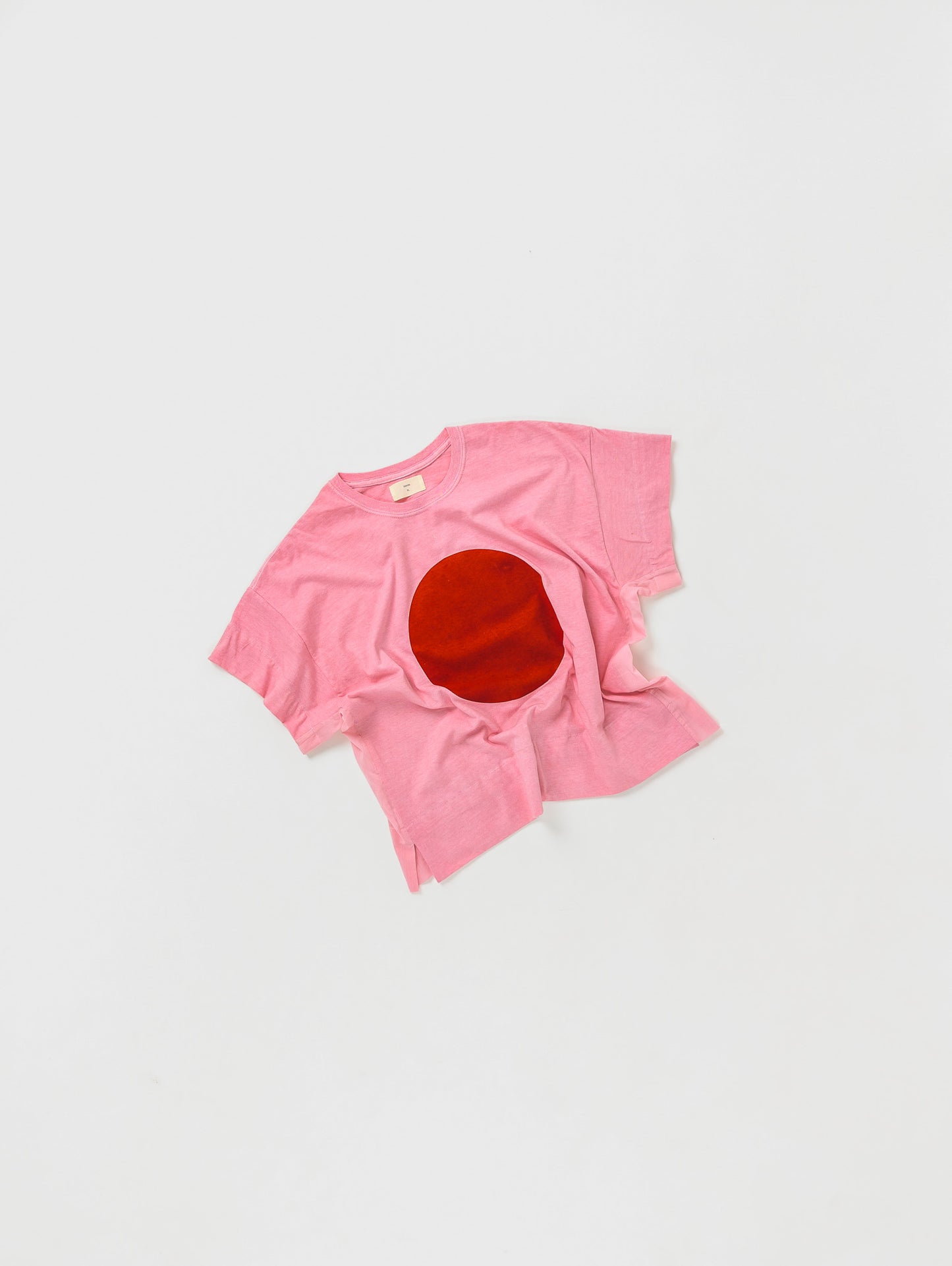 PINK DISQ T-SHIRT